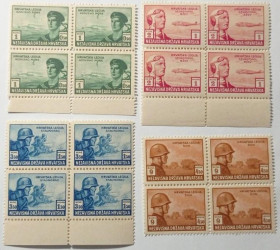 Інше Другое ^/--/^ 1943. Окупація СРСР. Хорватський легіон. Серія. MNH. КВАРТ. ^_^^^ 1943. Оккупация СССР. Хорватский легион. Серия. MNH. Кварт. - фото фото фото