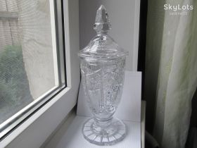 Предмети інтер'єру, меблі, освітлення Предметы интерьера, мебель, освещение ^/--/^ Хрустальный кубок. ЧССР. ^_^^^ Кришталевий кубок. ЧССР. - фото фото фото