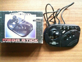 Джойстики, маніпулятори Джойстики, манипуляторы ^/--/^ Sega Mega Drive Mega Stick в коробке ^_^^^ Sega Mega Drive Mega Stick в коробці - фото фото фото