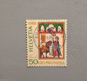 Мистецтво Искусство ^/--/^ Швейцария Искусство 1988 ^_^^^ Швейцарія Мистецтво 1988 - фото фото фото