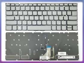 Клавіатури Клавиатуры ^/--/^ Клавиатура для Lenovo Yoga 920-13 /--/ IKB, Yoga 6 pro, Flex Pro-13 /--/ IKB (RU Gray с подсветкой) ^_^^^ Клавіатура для Lenovo Yoga 920-13 /--/ IKB, Yoga 6 pro, Flex Pro-13 /--/ IKB (RU Gray з підсвічуванням) - фото фото фото