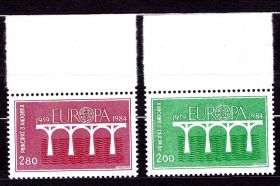 Малі Держави Європи Малые Государства Европы ^/--/^ EU  Андорра  1984 г MNH  - ^_^^^ EU Андорра 1984 MNH - фото фото фото