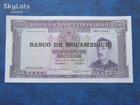 Мозамбік Мозамбик ^/--/^ Банкнота 500 искудо Мозамбик Португальский 1967 UNC пресс ^_^^^ Банкнота 500 іскудо Мозамбік Португальський 1967 UNC прес - фото фото фото