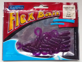Воблери, принади Воблеры, приманки ^/--/^ Силиконовые приманки Kalipso Flex Bait CTF /--/ 40, цвет 031 , 15 штук  (новые) ^_^^^ Силіконові приманки Kalipso Flex Bait CTF /--/ 40, колір 031, 15 штук (нові) - фото фото фото