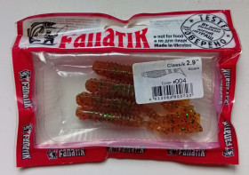 Воблери, принади Воблеры, приманки ^/--/^ Силиконовые приманки Fanatik Classic 2.9, 004  (4 штуки)  (новые) ^_^^^ Силіконові приманки Fanatik Classic 2.9, 004 (4 штуки) (нові) - фото фото фото