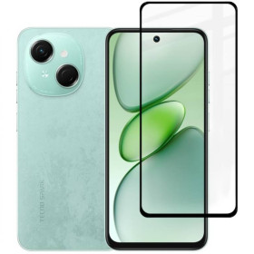Чохли, бампера Чехлы, бампера ^/--/^ Захисне скло Fiji Premium для Tecno Spark Go 1 (KL /--/ 4) повне проклеювання Anti-Static чорний ^_^^^ Защитное стекло Fiji Premium для Tecno Spark Go 1 (KL /--/ 4) полное проклеивание Anti-Static черный - фото фото фото