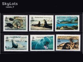 Фауна Фауна ^/--/^ NM  Южная Джорджия 1991 г  MNH - ^_^^^ NM Південна Джорджія 1991 MNH - фото фото фото