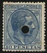 Іспанія Испания ^/--/^ Испания 1878 /--/ г. № 174 oder ^_^^^ Іспанія 1878 /--/ р. No 174 oder - фото фото фото
