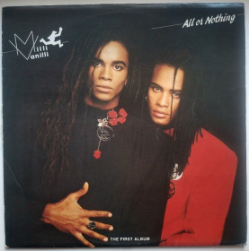 Платівки Пластинки ^/--/^ Milli Vanilli - All Or Nothing - 1988.  (LP). 12. Vinyl. Пластинка. Yugoslavia. ^_^^^ Milli Vanilli - All Or Nothing - 1988. 12.Vinyl. Пластинка. Yugoslavia. - фото фото фото