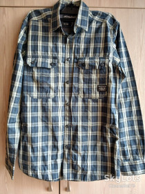Сорочки Рубашки ^/--/^ Рубашка в клітинку картата сорочка Jack &amp; Jones S р. 46 ^_^^^ Рубашка в клетку картата рубашка Jack &amp; Jones S р. 46 - фото фото фото
