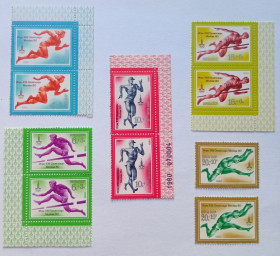 СРСР - СССР - ^/--/^ СССР 1980 XXII летние Олимпийские игры в Москве, сцепки, MNH ^_^^^ СРСР 1980 XXII літні Олімпійські ігри в Москві, зчеплення, MNH - фото фото фото