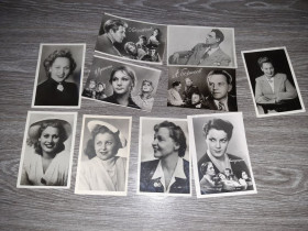 СРСР СССР ^/--/^ Набор артисты СССР 10 /--/ шт ^_^^^ Набір артисти СРСР 10 /--/ шт - фото фото фото