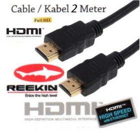 Кабелі та перехідники Кабели и переходники ^/--/^ HDMI to HDMI - 2 /--/ м версия v /--/ 1,4 GOLD FERRITE ^_^^^ HDMI to HDMI - 2 /--/ м версія v /--/ 1,4 GOLD FERRITE - фото фото фото