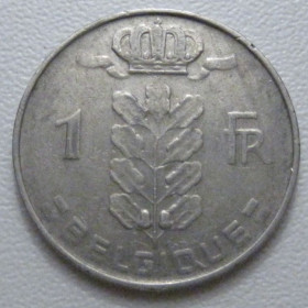 Бельгія Бельгия ^/--/^ Бельгія 1 франк 1966 року Belgique 42598 ^_^^^ Бельгия 1 франк 1966 года Belgique 42598 - фото фото фото