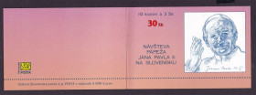 Словаччина Словакия ^/--/^ ZM  Словакия  1995 г MNH  -  буклет - 2 /--/ а скана ^_^^^ ZM Словаччина 1995 р MNH - буклет - 2 /--/ а скана - фото фото фото