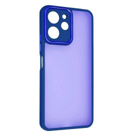Чохли, бампера Чехлы, бампера ^/--/^ Чохол Fiji Lens для Xiaomi Redmi Note 12 Pro Speed бампер матовий з захистом блока камер Blue ^_^^^ Чехол Fiji Lens для Xiaomi Redmi Note 12 Pro Speed бампер матовый с защитой блока камер Blue - фото фото фото