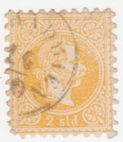 Австрія Австрия ^/--/^ Австрийская Почта в Турецкой Империи   1867  г. № 1 гашеная ^_^^^ Австрійська Пошта в Турецькій Імперії 1867 р. No 1 гашена - фото фото фото