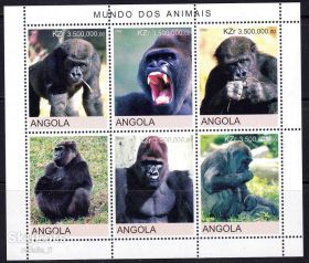 Фауна Фауна ^/--/^ NM Фауна . Ангола 2002 г ** - ^_^^^ NM Фауна . Ангола 2002 - фото фото фото