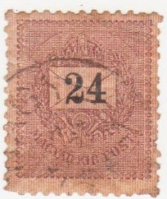 Угорщина Венгрия ^/--/^ Венгрия 1888 г. № 36 гашеная ^_^^^ Угорщина 1888 р. No 36 гашена - фото фото фото