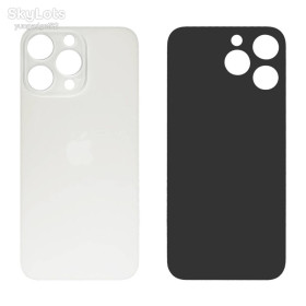 Корпуса на iPhone Корпуса на iPhone ^/--/^ Задня кришка APPLE iPhone 15 Pro Max Natural Titanium   (біла)   (великий отвір) ^_^^^ Задняя крышка APPLE iPhone 15 Pro Max Natural Titanium (белая) (большое отверстие) - фото фото фото