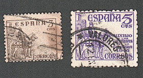 Іспанія Испания ^/--/^ Испания  (1936, 1946) Конный воин ^_^^^ Іспанія (1936, 1946) Кінний воїн - фото фото фото
