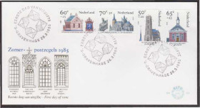 Європа Европа ^/--/^ Нидерланды 1985 АРХИТЕКТУРА ЗОДЧЕСТВО ШЕДЕВРЫ ЗДАНИЯ СООРУЖЕНИЯ ЦЕРКОВЬ СИНАГОГА КПД Mi.1266-1269 ^_^^^ Нідерланди 1985 АРХІТЕКТУРА ЗОДНІСТЬ ШЕДЕВРИ ЗДАННЯ ЦЕРКВА СИНАГОГА КПД Mi.1266-1269 - фото фото фото