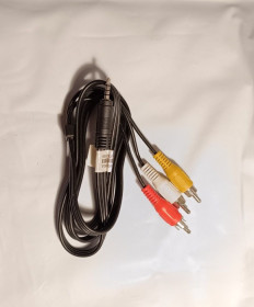 Кабелі, адаптери Кабели, адаптеры ^/--/^ Кабель мультимедійний  mini-jack 3.5 мм (M) - 3 /--/ xRCA (M) 1 м ^_^^^ Кабель мультимедийный mini-jack 3.5 мм (M) - 3 /--/ xRCA (M) 1 м - фото фото фото