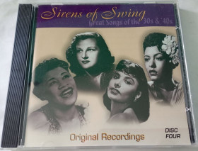 Музичні диски Музыкальные диски ^/--/^ VARIOUS Sirens Of Swing  (Great Songs Of The 30 /--/ s And 40 /--/ s)  (Disc Four) CD US ^_^^^ VARIOUS Sirens Of Swing (Great Songs Of The 30 /--/ s And 40 /--/ s) - фото фото фото