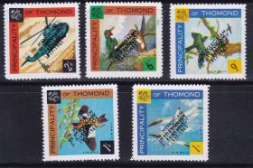 Транспорт Транспорт ^/--/^ Транспорт. Авиация.  Томонд 1963 г MNH - двойная надпечатка - JFK - фауна птицы - ^_^^^ Транспорт. Авіація. Томонд 1963 р MNH - подвійна надпечатка - JFK - фауна птиці - - фото фото фото