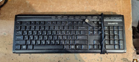 Клавіатури Клавиатуры ^/--/^ Мультимедийная брендовая клавиатура Gigabyte GK-K /--/ 6150 USB № 232308211 ^_^^^ Мультимедійна брендова клавіатура Gigabyte GK-K /--/ 6150 USB No 232308211 - фото фото фото