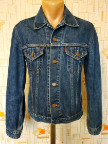 Куртки Куртки ^/--/^ Куртка джинсова чоловіча LEVI STRAUSS коттон р-р М ^_^^^ Куртка джинсова мужская LEVI STRAUSS коттон р-р М - фото фото фото