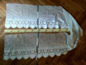 Штори, підхоплення Шторы, подхваты ^/--/^ Ламбрекен  гардина штора белая с фестонами ^_^^^ Ламбрекен гардина штора біла з фестонами - фото фото фото