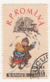 Румунія Румыния ^/--/^ Румыния 1960 г №  1925 гашеная ^_^^^ Румунія 1960 р. No 1925 гашена - фото фото фото