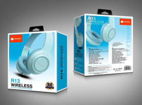 Навушники Наушники ^/--/^ Наушники Bluetooth DEEPBASS R /--/ 13 Синие ^_^^^ Bluetooth DEEPBASS R /--/ 13 Сині - фото фото фото