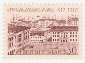 Скандинавія Скандинавия ^/--/^ Финляндия 1962 г. № 554 * ^_^^^ Фінляндія 1962 р. No 554* - фото фото фото