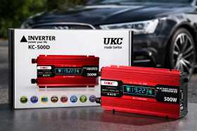Інвертори Инверторы ^/--/^ Перетворювач AC/DC KC-500 /--/ D 500 /--/ W+lcd, Інвертор у машину ^_^^^ Преобразователь AC/DC KC-500 /--/ D 500 /--/ W+lcd, Инвертор в машину - фото фото фото
