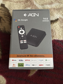 DVD-Плеери, приставки Smart TV DVD-Плееры, приставки Smart TV ^/--/^ Приставка TV BOX AGN Box 2/16, Android 14 - фото фото фото