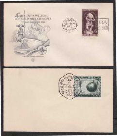 Америка Америка ^/--/^ Аргентина 1948-1949 ТОПОГРАФИЧЕСКАЯ КАРТА ТОПОГРАФИЯ КАРТОГРАФИЯ 4-й КОНГРЕСС СЪЕЗД Два КПД Mi.563-564 ^_^^^ Аргентина 1948-1949 ТОПОГРАФІЧНА КАРТА ТОПОГРАФІЯ КАРТОГРАФІЯ Два ККД Mi.563-564 - фото фото фото