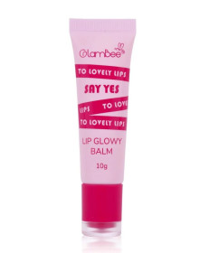 Бальзами Бальзамы ^/--/^ Бальзам-Глянець для губ GlamBee Say Yes To Lovely Lips, тон 02, 10 г - фото фото фото