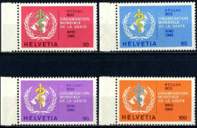 Швейцарія Швейцария ^/--/^ Швейцария. Медицина (серия, служ.)** 1975 г. ^_^^^ Швейцарія. Медицина (серія, служ.)** 1975 - фото фото фото