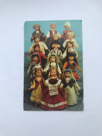 СРСР СССР ^/--/^ Хлеб-соль Bread-and-salt Welcome. Одеса.  Пройшло пошту. 1968 р. ^_^^^ Хлеб-соль Bread-and-salt Welcome. Одесса. Прошло почту. 1968 г. - фото фото фото