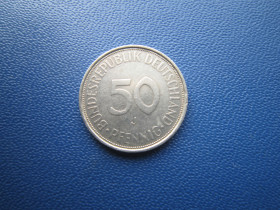 НДР, ФРН ГДР, ФРГ ^/--/^ Монета 50 пфенігів Німеччина ФРН 1972 J ^_^^^ Монета 50 пфеннигов Германия ФРГ 1972 J - фото фото фото