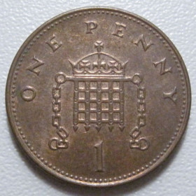 Єлизавета II (після ) Елизавета II (после ) ^/--/^ Велика Британія 1 пенні 1998 року 43138 ^_^^^ Великобритания 1 пенни 1998 года 43138 - фото фото фото