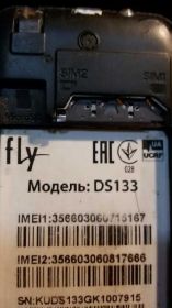 Інше Другое ^/--/^ Fly ds /--/ 133 на запчасти дисплея нет ^_^^^ Fly ds /--/ 133 на запчастини дисплея немає - фото фото фото