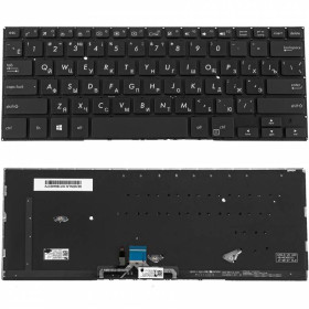 Клавіатури Клавиатуры ^/--/^ Клавиатура для ноутбука ASUS (UX /--/ 461 series) rus, black, без фрейма, подсветка клавиш ^_^^^ Клавіатура для ноутбука ASUS (UX /--/ 461 series) rus, black, без фрейму, підсвічування клавіш - фото фото фото