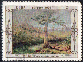 Острівні держави Островные государства ^/--/^ Куба 1975 - Картини Національного Музею  (Г) ^_^^^ Куба 1975 - Картины Национального Музея (Г) - фото фото фото