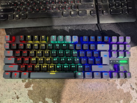 Клавіатури Клавиатуры ^/--/^ Игровая клавиатура с подсветкой RGB GamePro MK /--/ 100 /--/ R Red Switch USB № 25070207 ^_^^^ Ігрова клавіатура з підсвічуванням RGB GamePro MK /--/ 100 /--/ R Red Switch USB No 25070207 - фото фото фото