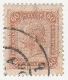 Австрія Австрия ^/--/^ Австрия  1904  г. № 128 гашеная ^_^^^ Австрія 1904 р. No 128 гашена - фото фото фото
