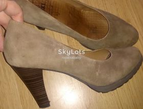 Туфлі Туфли ^/--/^ темно коричневі туфлі Carpisa р /--/ 40 замша ^_^^^ темно коричневые туфли Carpisa р /--/ 40 - фото фото фото