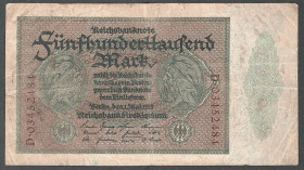 Німеччина Германия ^/--/^ Германия  (1923) 500000 марок. P-88 /--/ a ^_^^^ Німеччина (1923) 500000 марок. P-88 /--/ a - фото фото фото